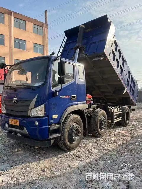 国六福田4.8米自卸车 潍柴220马力 个人一手车 - 图片 1
