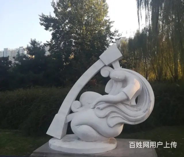 园林抽象景观雕塑 - 图片 1