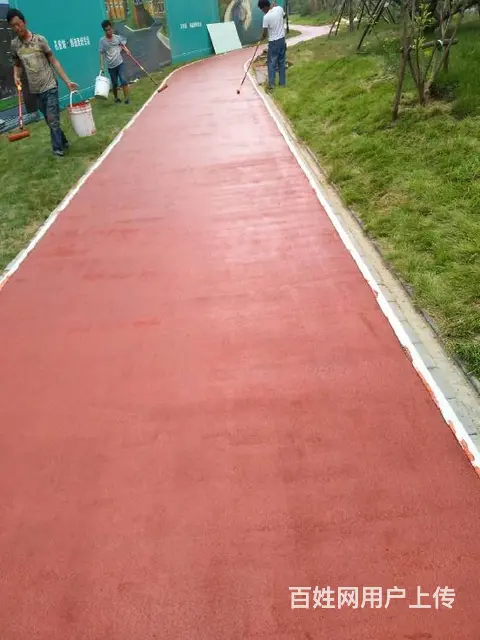 临城县水性聚合物彩色防滑路面报价,聚合物彩色防滑路面 - 图片 4