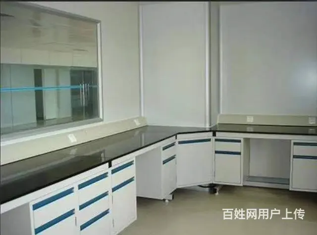 钢木实验台实验室边台边柜试验台工作台实验室操作台实 - 图片 7