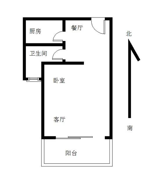 禾祥西路南49平精装修好房急租 - 图片 9