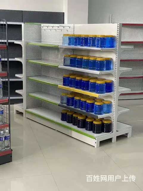 批发超市商店便利店货架收银台烟酒柜士多店药店货架厂 - 图片 3