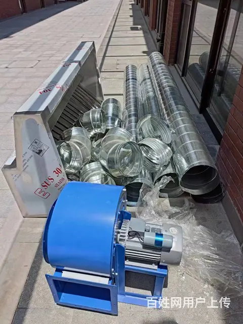 昆山巴城酒店单位食堂油烟机不启动风机维修安装 - 图片 1