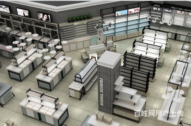 专卖店展柜，货柜，货架订做，商场展台，柜台订做 - 图片 7