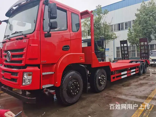 东风系列低平板车 拉大型挖掘机摊铺机拖板车可分期 - 图片 11