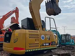 转让二手挖掘机三一95C性能免检怠速随便玩手续齐全