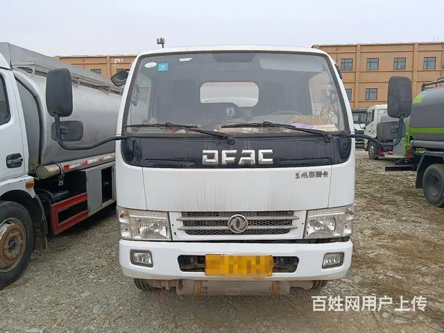 二手东风5吨油罐车加油车2020年5月四川牌照 - 图片 1