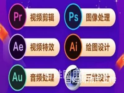 贵阳视频剪辑PR AE C4D PS软件培训的图片