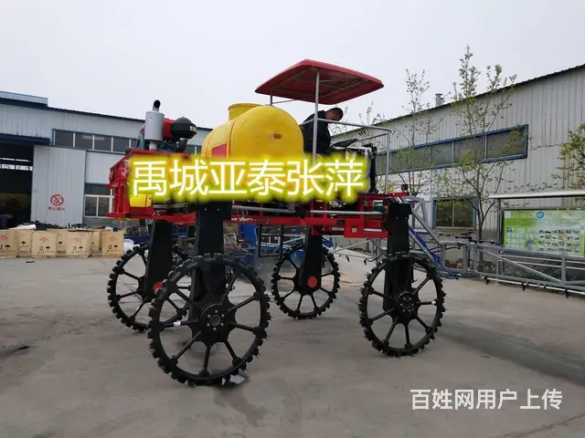 新款自走式小麦玉米蔬菜打药车 轮距可调四轮打药机 - 图片 2