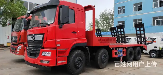 东风商用D７新款前四后八平板车 厂家价格多少钱 - 图片 9