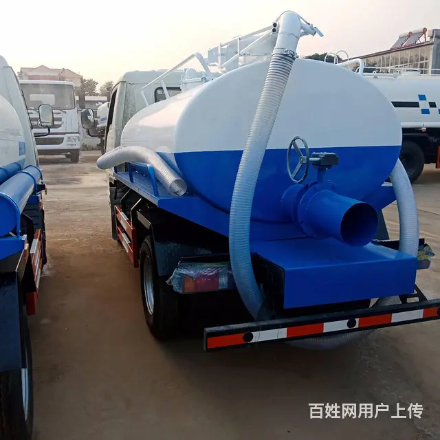 厂家供应三轮吸粪车 半封闭式小型农用柴油吸粪车 - 图片 7