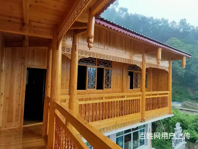 四川成都火锅店装修实木隔断屏风实木木屋 - 图片 2