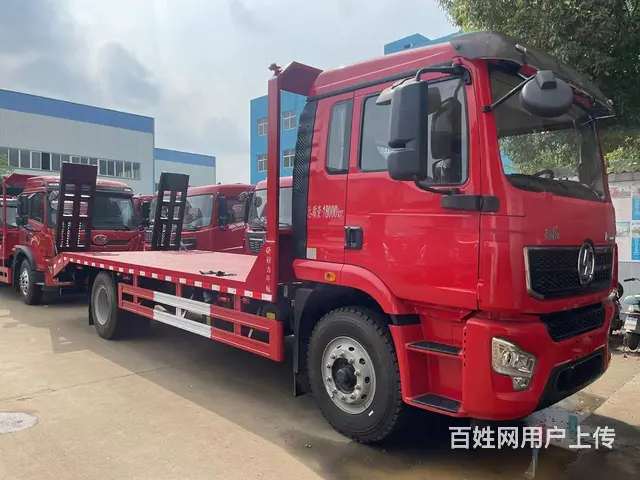 陕汽德龙单桥150挖机叉车装载机平板车 可分期上户 - 图片 6