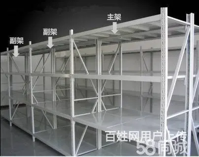 工厂直营仓库仓储库房中型货架放服装储物货架金属货架 - 图片 3
