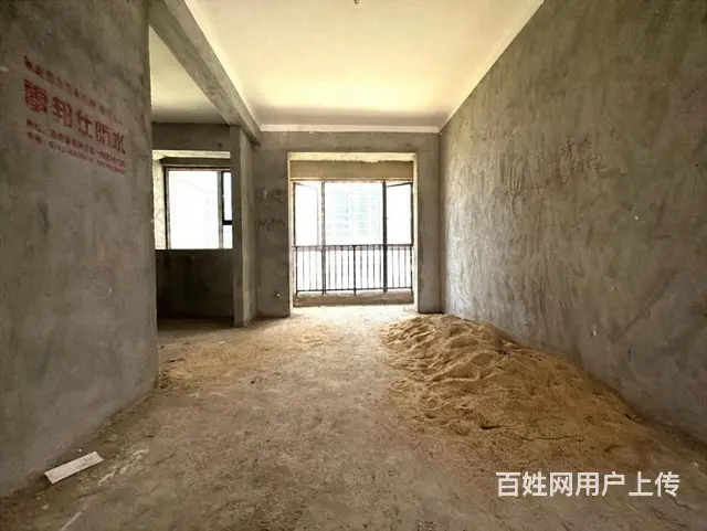 老八 中，大润发旁，印象城毛坯三房 南北通透双阳台 随时看房 - 图片 2