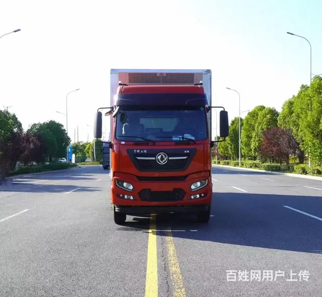 虹宇厂家直销东风天锦小三轴9.6米冷藏车 现车低价 - 图片 2