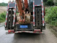 程力工厂价格直销挖机平板拖车 挖掘机运输车 可分期