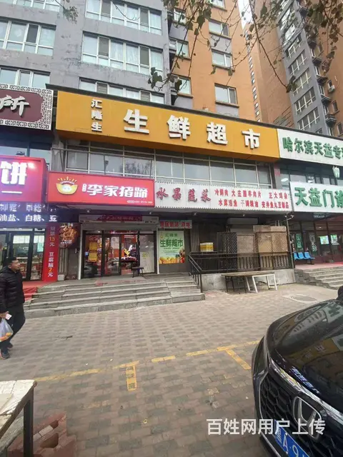【搞定了！】哈西尤家街临街大门脸生鲜超市出兑转让 - 图片 1