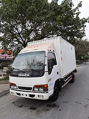 13年上牌照庆铃④米③厢式货车
