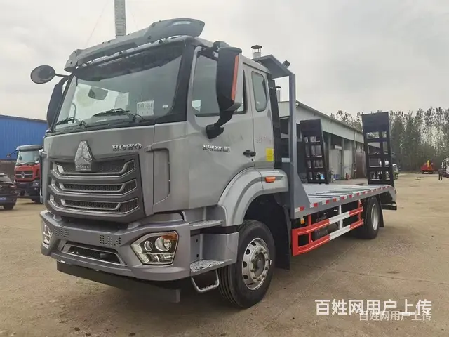 三门峡重汽豪沃MAX硬汉单桥拖车13吨挖机平板拖车配置表报价 - 图片 10