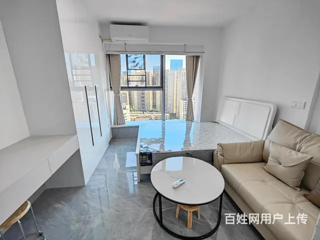 全新精装公寓 品牌家具家电 温馨舒适伍家岭华创北辰君悦新天地 - 图片 2