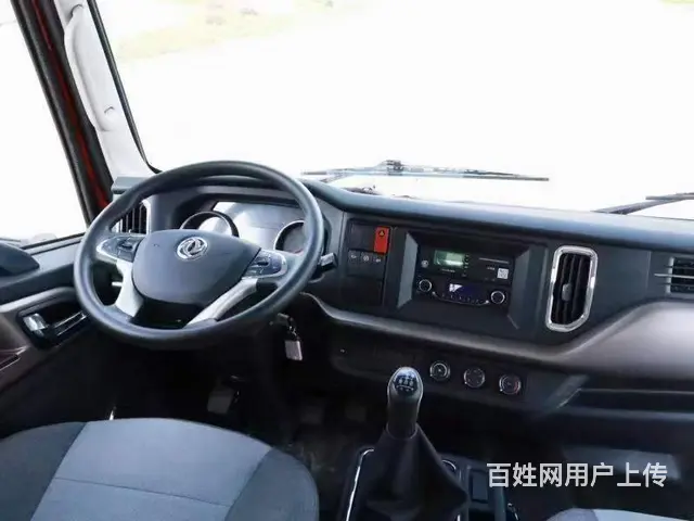 国六东风华神三轴平板车价格 拖大小型挖机拖板车 - 图片 6