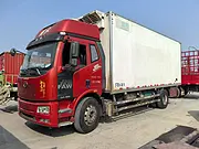 出售19年11月解放6.8米冷藏车 车况精品