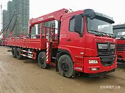 东风专用底盘后八轮随车吊快来看看