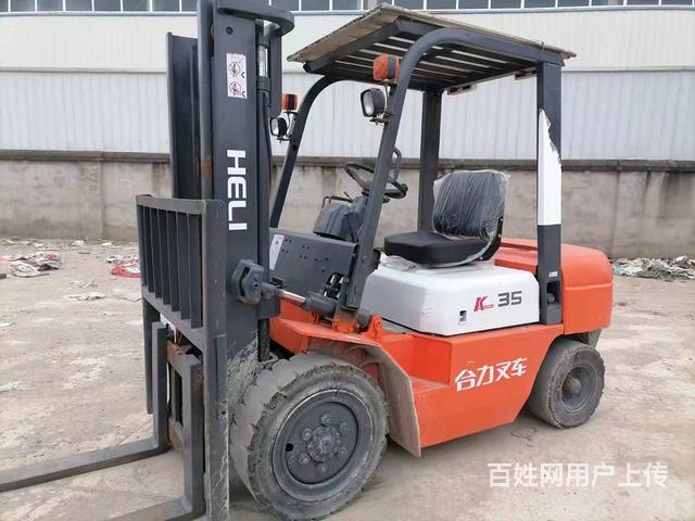 二手合力3.5吨柴油叉车 证件齐全可上牌二手叉车的图片