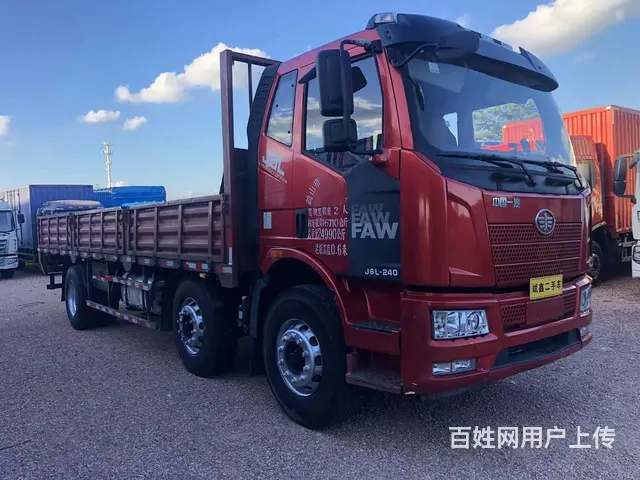 18年4月解放J6L 前四后四平板车 - 图片 2