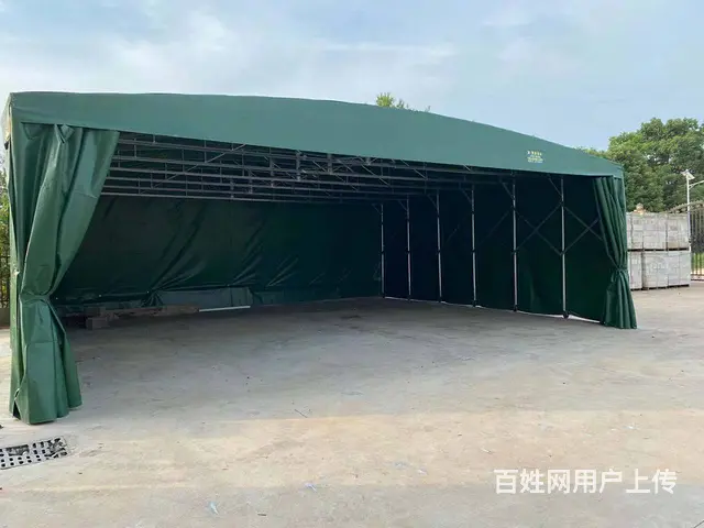益阳移动帐篷大型工地棚物流棚活动推拉棚停车棚电动棚 - 图片 7