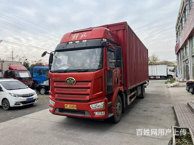 转让22年2月国六二手8.1米解放J6L厢式货车的图片
