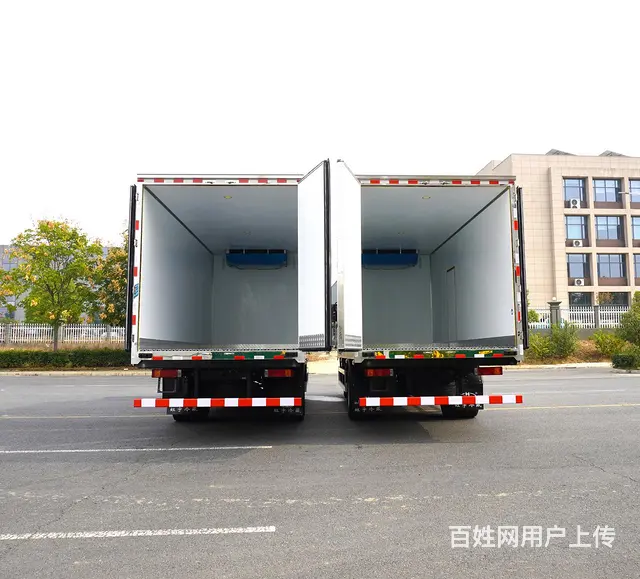 6米8鲜果蔬菜冷藏车 陕汽德龙冷饮鲜奶冷藏运输车 - 图片 9