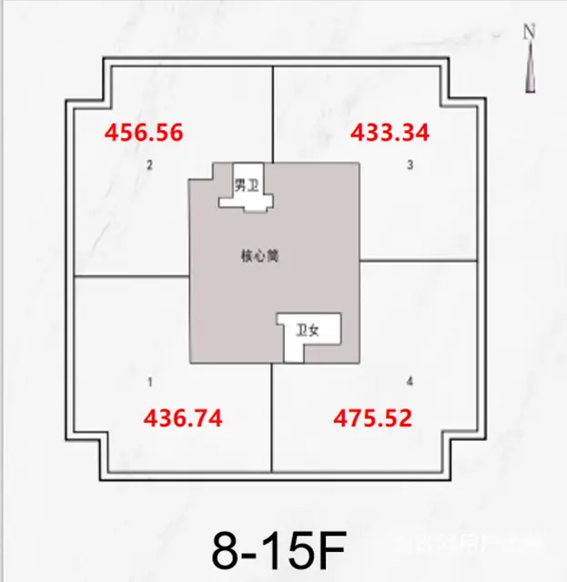 紫光芯云400平到1986平整层天府五街益州大道临街写字楼出 - 图片 11