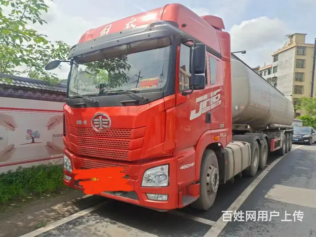 二手21年解放普货半挂供液车罐车洗井液运输车普罐车 - 图片 2