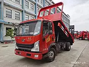 汕头小型蓝牌挖机拖车 运输70/85小挖机平板拖车