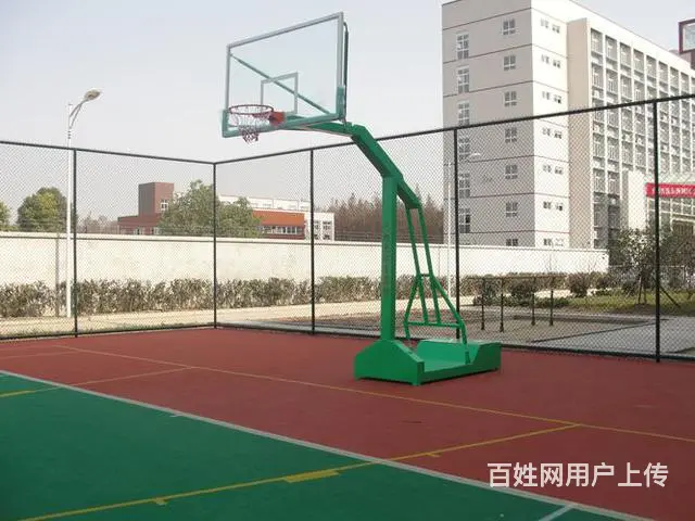 武汉篮球架移动篮球架埋地篮球架仓库存货低价出售 - 图片 4