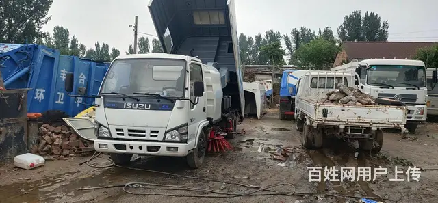 二手扫路车二手高压洗扫车多功能扫地车配件吸尘车 - 图片 8