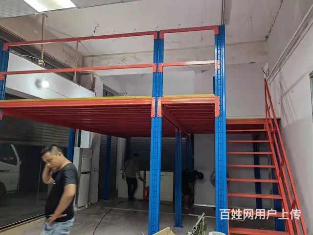 惠安货架重型货架托盘式货架阁楼平台货架定做 - 图片 6