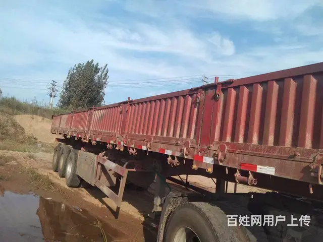 滨州 13✘2.55米半挂标箱侧翻 急售 - 图片 2
