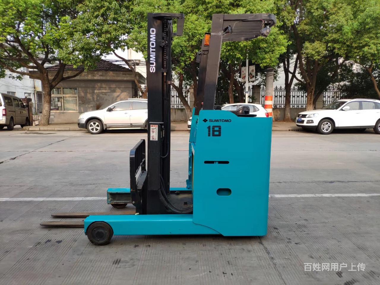 住友1.8吨前移式电动叉车 小体积仓库专用二手叉车