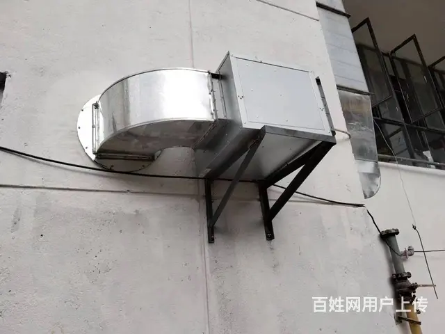 白云通风油烟系统不锈钢烟罩定制安装净化器风机维修 - 图片 1