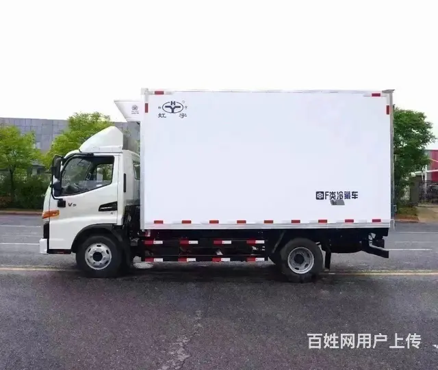 虹宇厂家直销江淮油电混动4.2米蓝牌冷藏车 - 图片 6