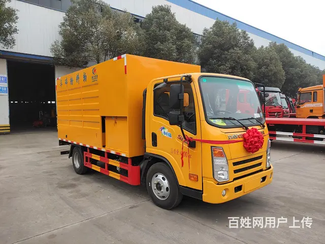 园林垃圾废弃物粉碎车 驱动绞龙出料  适合高速公路 - 图片 8