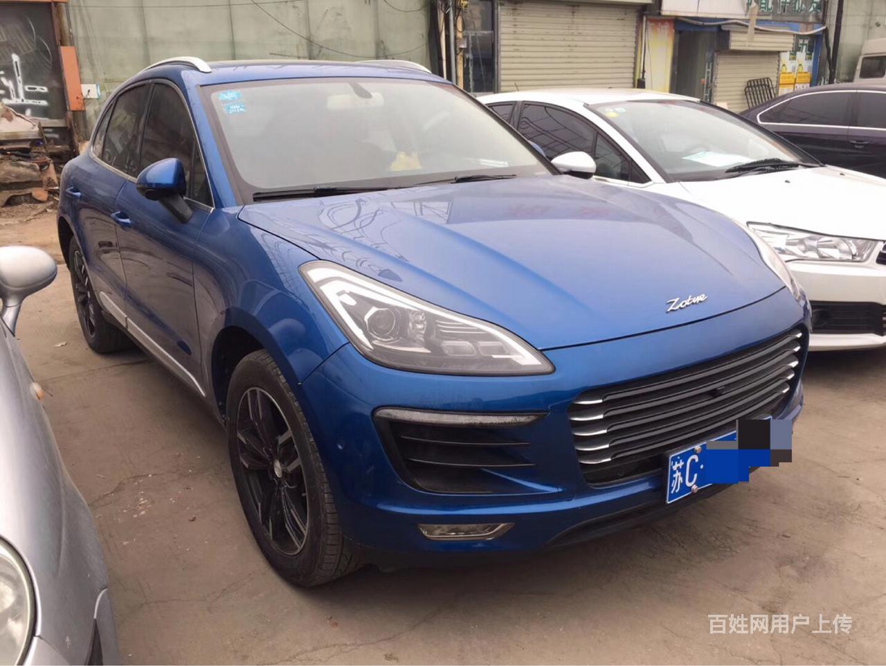 低价卖保时泰颜值逆天众泰sr9新车办起近二十万才跑