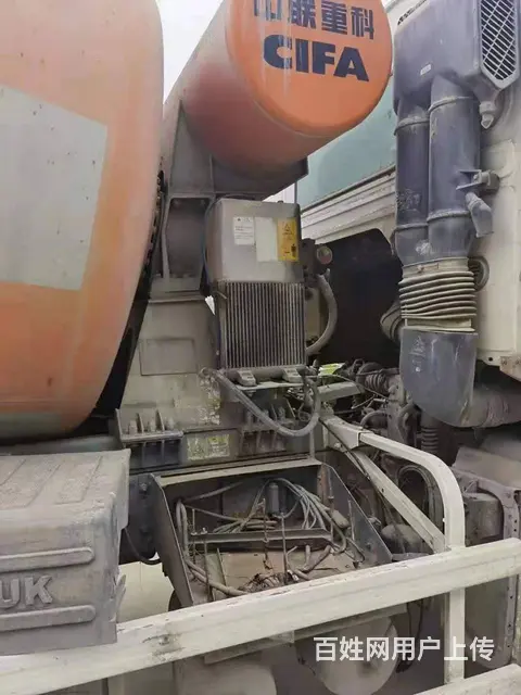 二手豪沃搅拌车，后八轮搅拌车，大12方搅拌车，国四 - 图片 5