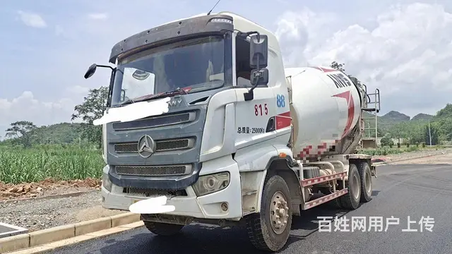 广西崇左个人处理国四大12方三一日野二手搅拌车罐车 - 图片 1