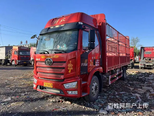 出售21年解放J6L6米8高栏240匹国6车况精品 - 图片 1