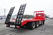 陕汽前四后八300马力平板车 大量现车等你来提
