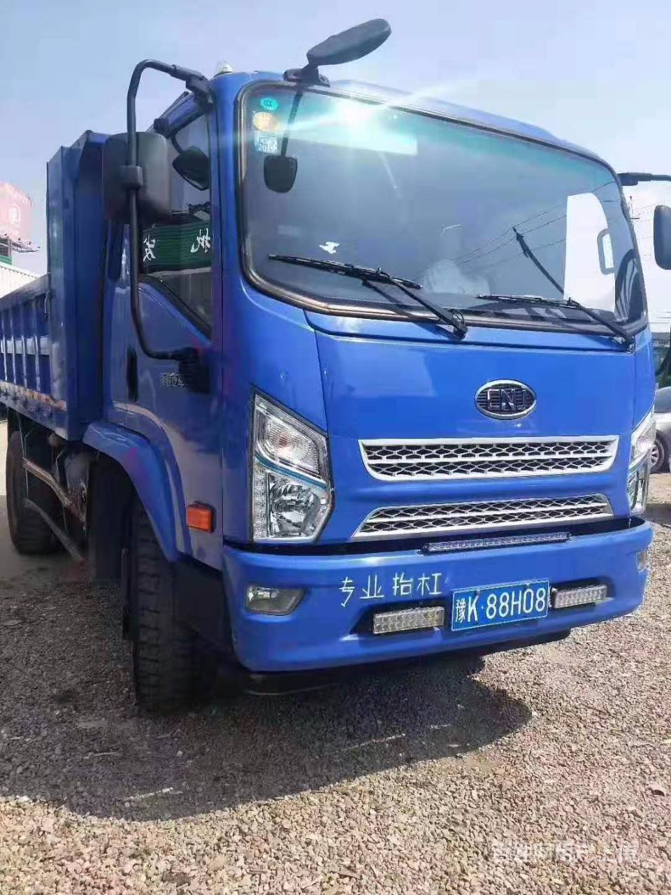 2米二手蓝牌自卸车急卖 - 湖州安吉货车 - 安吉百姓网